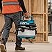 Makita XCV25ZUX 36V (18V X2) LXT® Brushless Cordless 4 Gallon HEPA Filter Dry Dust Extractor/Vacuum, AWS®, Tool Only