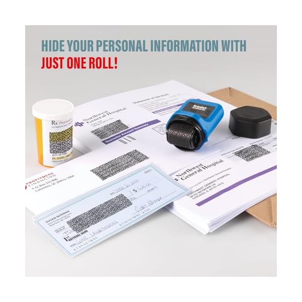 Trodat ID Protector Ink Roller – Identity Theft Protection Roller Stamp - Image 3