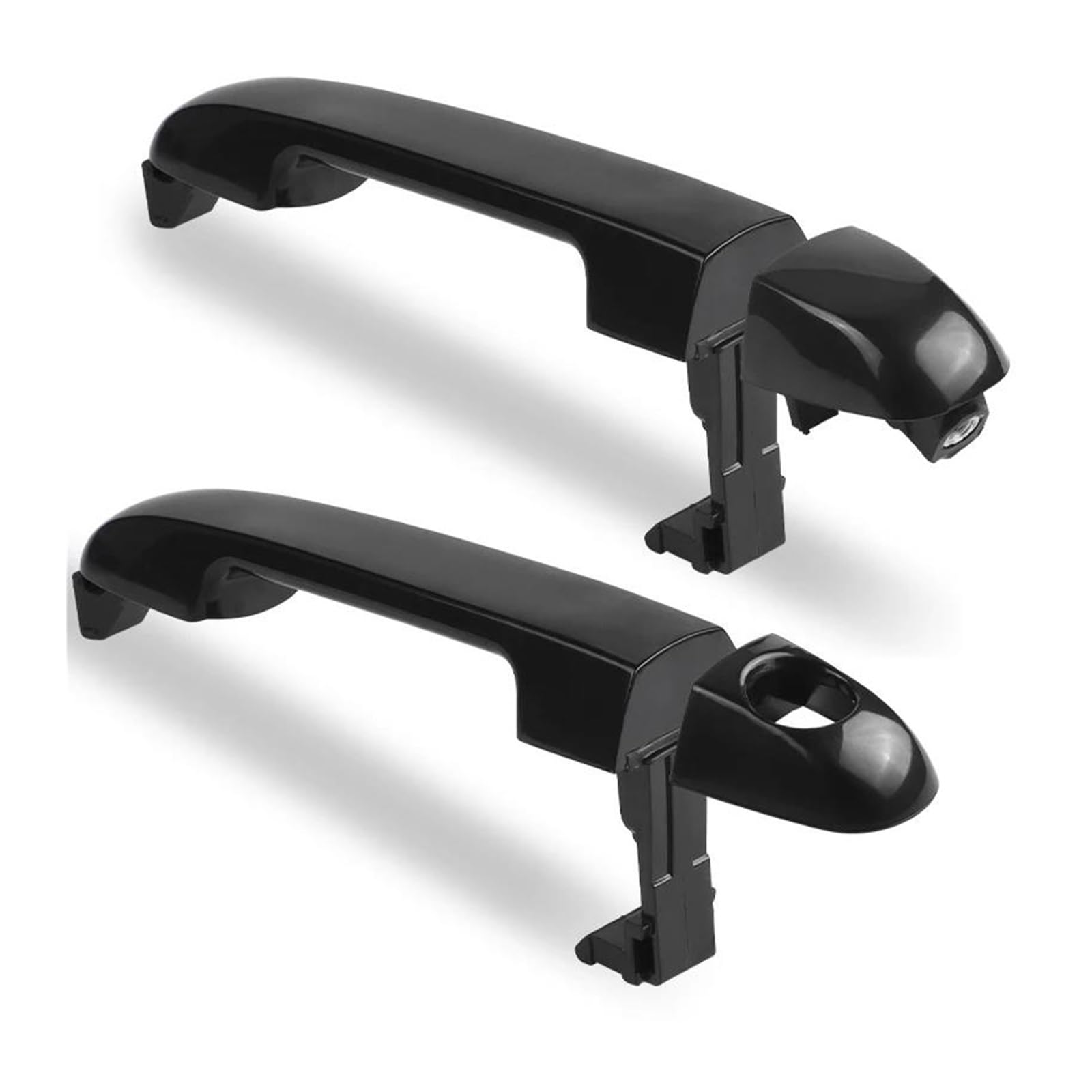 AHRPKAMERD Door Handle Cap 1PCS for Hyundai for Elantra I30 for Wagon CW for Hatchback 2007-2012 Exterior Door Handle Car Door Handle(2pcs Front LH RH)
