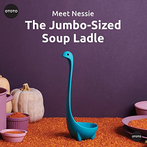 The Original Nessie Ladle by OTOTO - Soup Ladle, Cute Gifts, Funny Kitchen Gadgets, Loch Ness design, Cooking Gifts for Mom - Cute and Practical Kitchen Utensils - Unique Gifts for Women, Mothers Day The Original Nessie Ladle by OTOTO - Soup Ladle, Cute Gifts, Funny Kitchen Gadgets, Loch Ness design, Cooking Gifts for Mom - Cute and Practical Kitchen Utensils - Unique Gifts for Women, Mothers Day