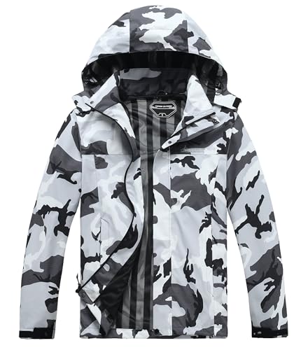 Mens Lightweight Waterproof Hooded Rain Jackets Casual Fall Spring Big and Tall Jacket Raincoat Windbreaker Outdoor Gear2