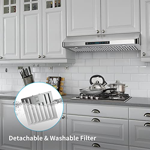 Iktch SF-IKC01-30N 30 Inch Under Cabinet Range Hood thumb #5