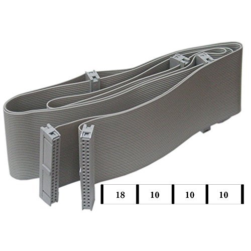 Cable IDE IDC cinta interna 5 conectores 48 pulgadas