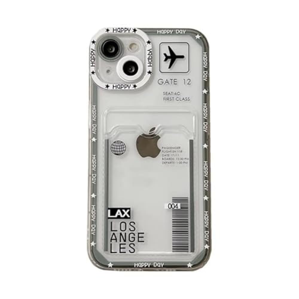 Amazon.com: RICHTRUE Aesthetic Phone Case with Card Holder Phone