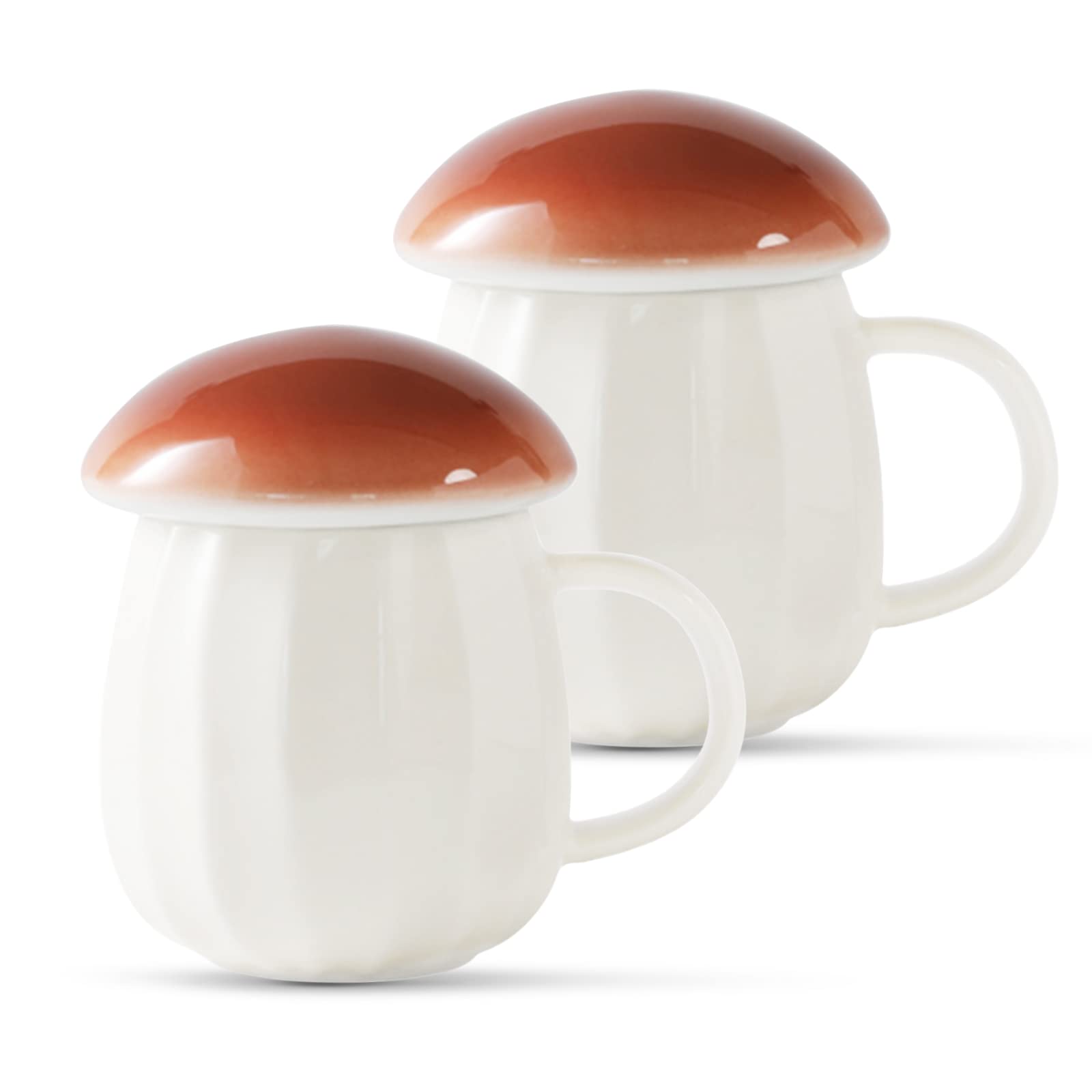 ♡ Mushroom Mug with a cute Lil Lid ♡