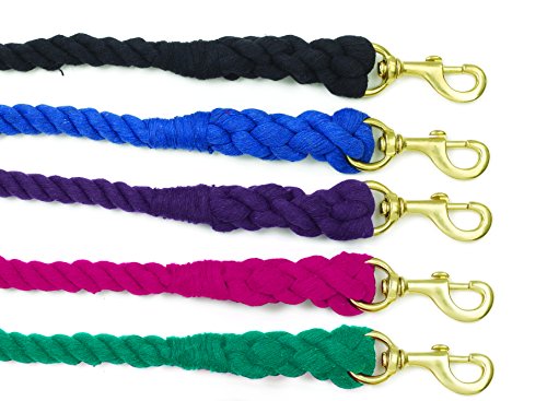Equi Essentials 3 Ply Cotton Lead w/Brass Snap 3/