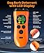Dog Bark Deterrent Device,3X Ultrasonic Anti Barking with Color LCD Screen,7 Training Modes 35 FT Range Correct Bad Behavior Indoors Outdoors,Safe & Humane Rechargeable Bark Control for Dogs-Orange