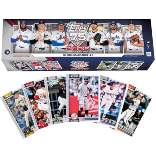 2026 Topps Complete Sets Baseball - Hobby Box - 75th Anniversary - Factory Sealed