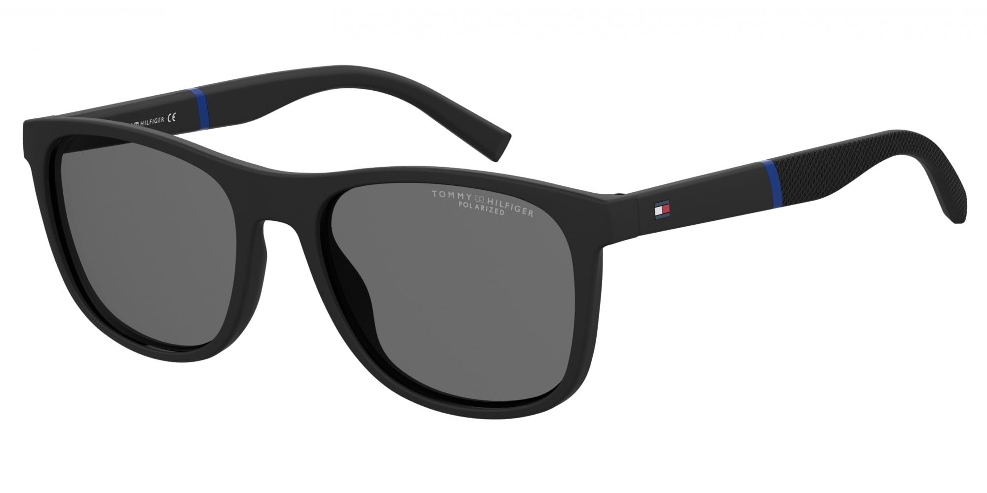 Tommy Hilfiger TH 2042/S MATTE BLACK/GREY POLARIZED 54/18/145 men Sunglasses