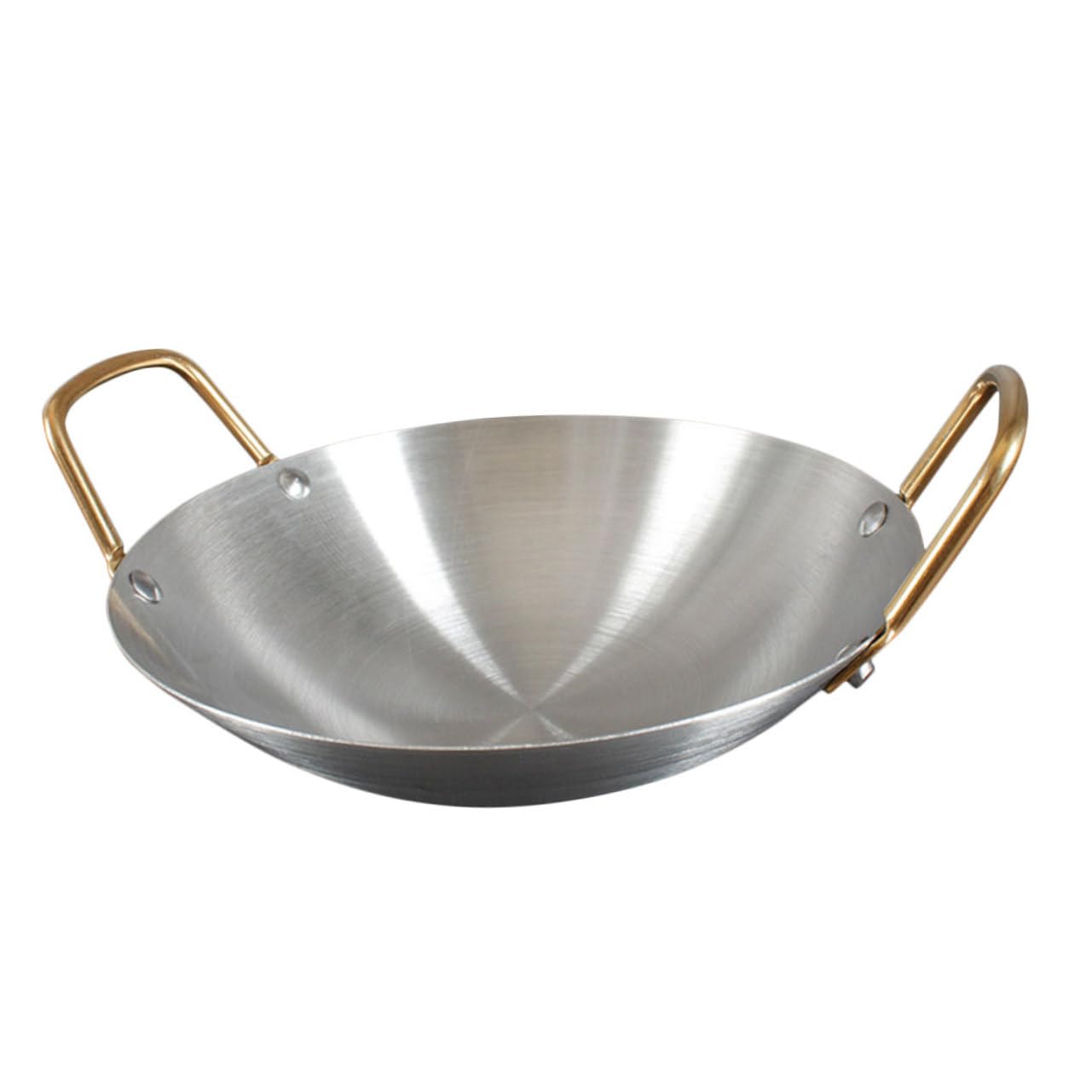 SOLUSTRE Dry Pot with Double Handles Cooking Utensil for Camping and Outdoor Use Heat Resistant Stew Pot Scalding Design Easy to Clean