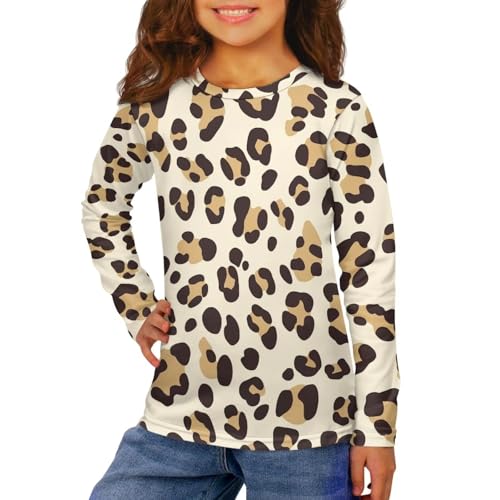 Image of Uourmeti Girls Graphic Tees Long Sleeve T Shirts for Teens Casual Tshirts Junior Sportswear Fall Tops