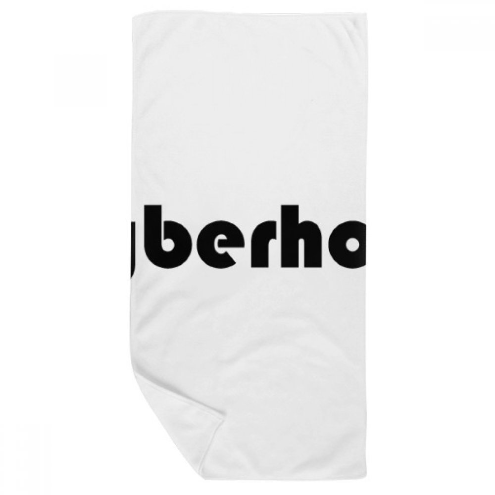 Serviette de bain douce Cyberholic 35x70cm contre la peau irritée