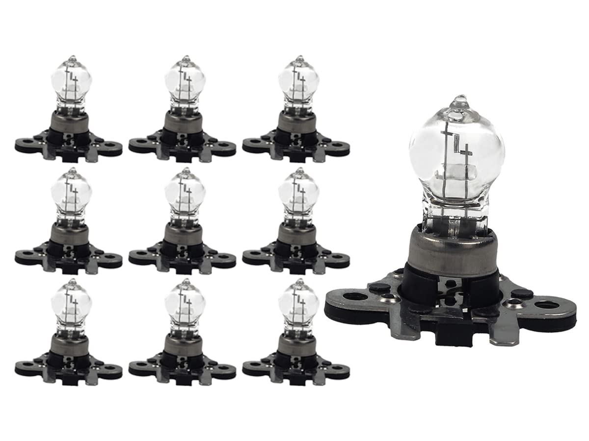 10 Sztuk Lampa Halogenowa Specjalny Samochód (PH19W 12V 19W Podwójny PIN)