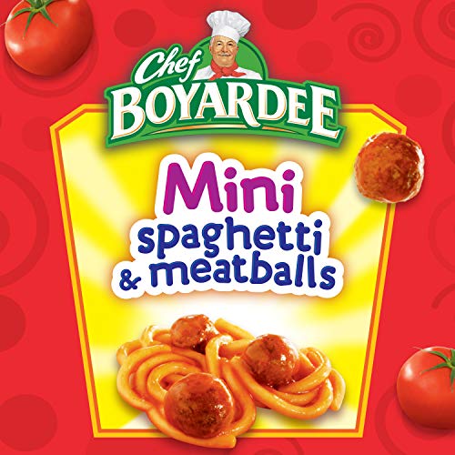 Image of Chef Boyardee Mini Spaghetti and Meatballs, 14.5 oz.
