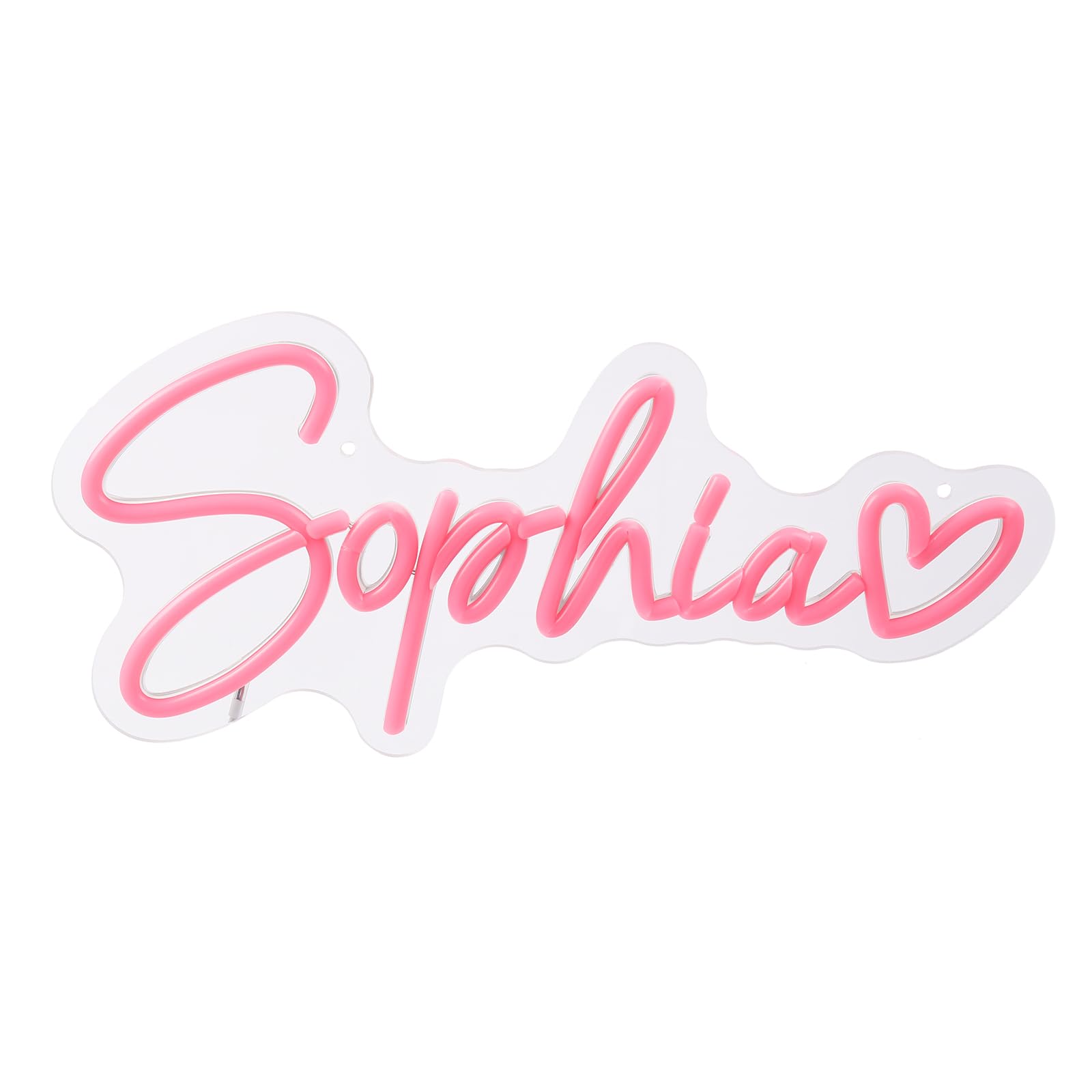 Insegna al Neon Acrilica Personalizzata, Accessori per Barra con Luce al Neon Decorativa Personalizzata da 1 a 10 Lettere, Decorazione da Parete, Adatta per Feste in Sala Giochi di Nozze