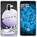 Produktbild PhoneNatic Case kompatibel mit Samsung Galaxy A8 (2018) EU Version Silikon-Hülle X Mas Weihnachten Santa - Night M5