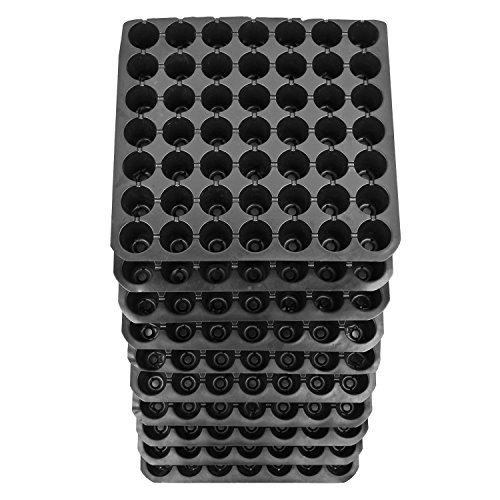 Image of Kraft Seeds Trowel & Seedling Tray (49 Holes, Pack of 10) Combo