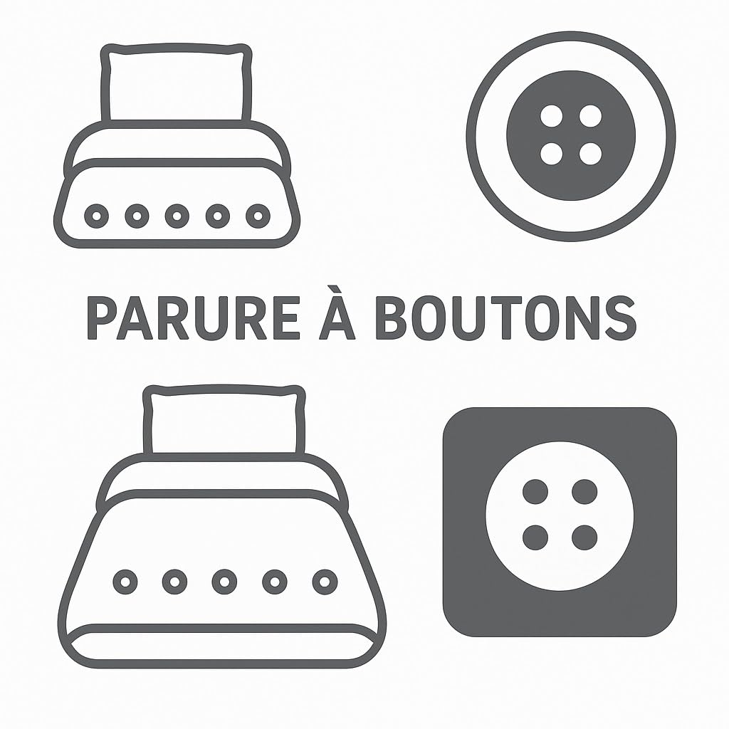 Parure de Couette Gaze de Coton – Le Clos des Songes – Linge de Lit Doux, Léger et Respirant (Beige, 220x240 cm)