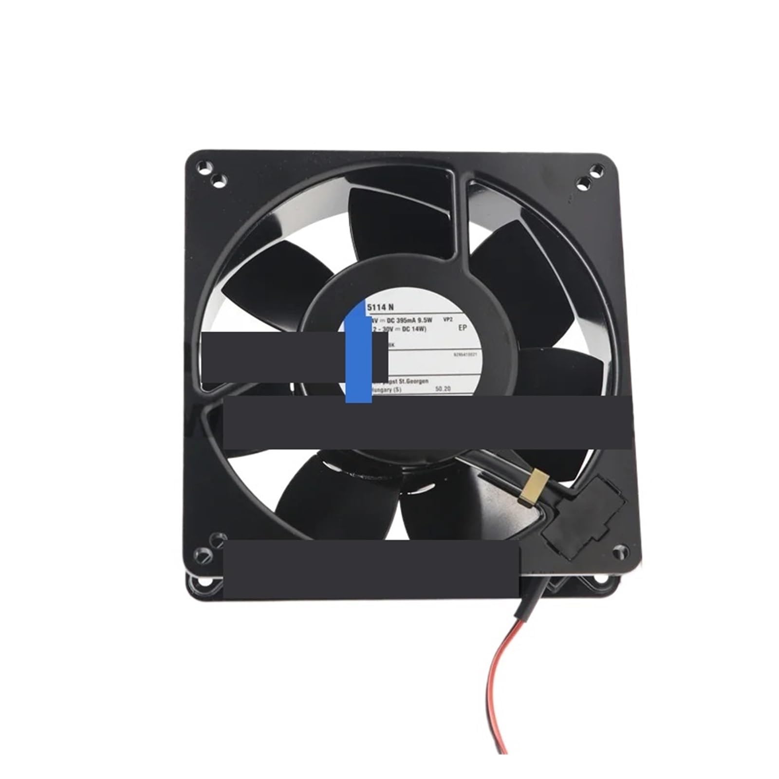 BRODEFUP TYP 5114N 24V DC 9W 135 * 135 * 38mm 0.38A Ball Bearing Inverter Axial Cooling Fan