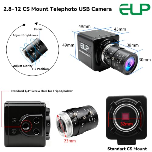 ELP 640FPS Monochrome Global Shutter Camera