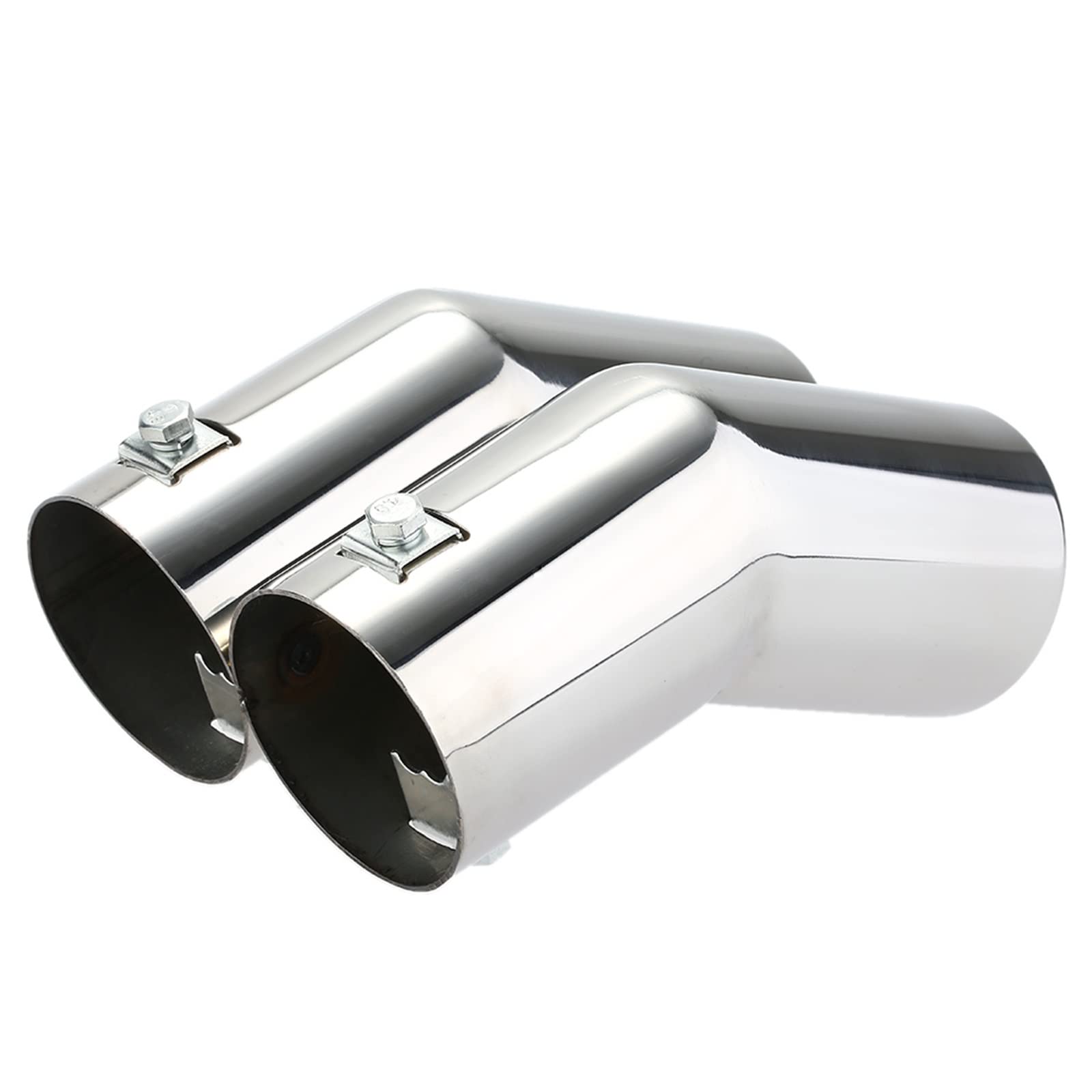 modifica Tubo di scarico Per Golf 4 tubo di scarico tubo di scarico doppio tubo di scarico in acciaio inox silenziatore