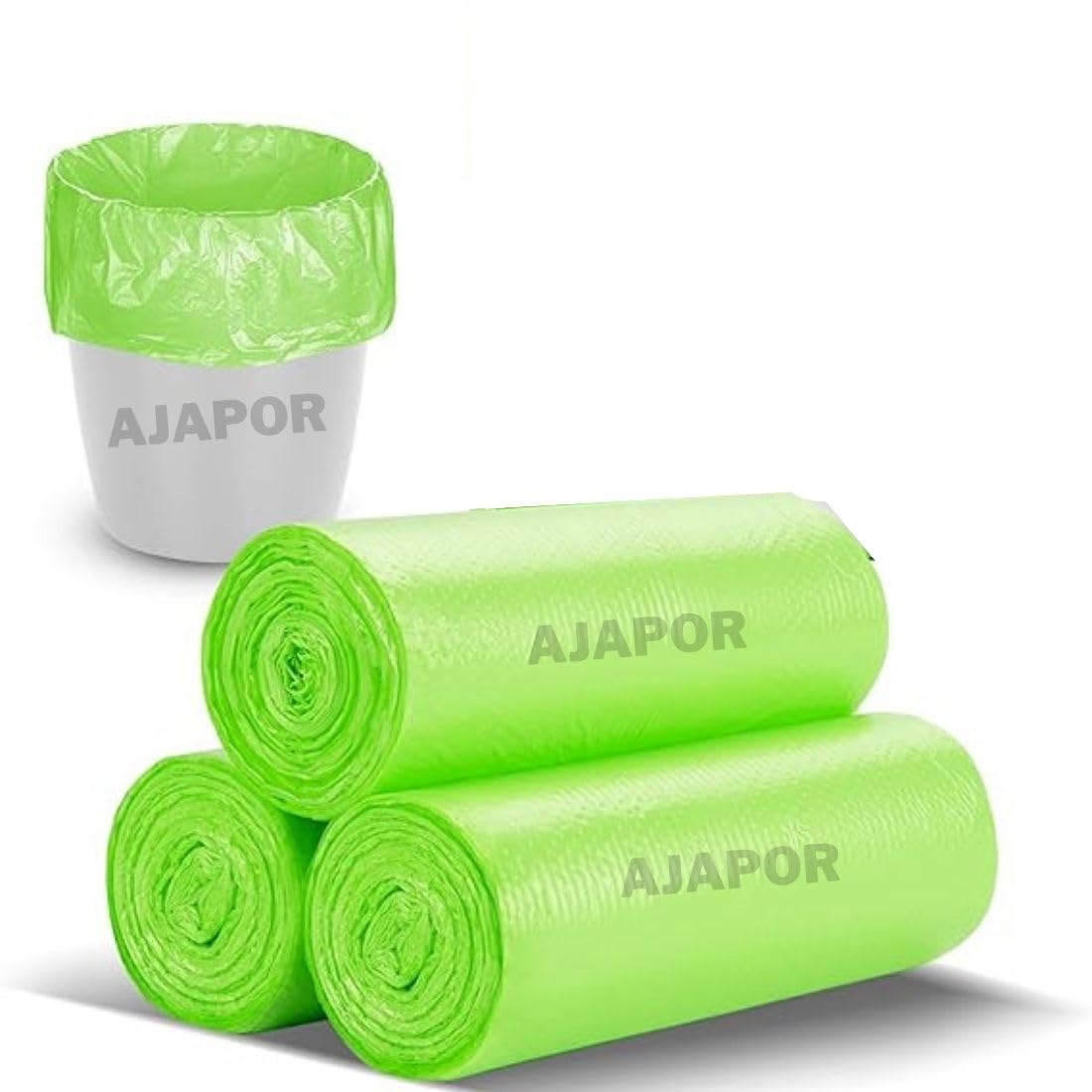 Biodegradable Garbage Bags/Dustbin Bags XXX-Large Size 30 * 50 Inch (10 Pieces) (Pack Of 1) Disposable Bags For Office Home Kitchen-image-26