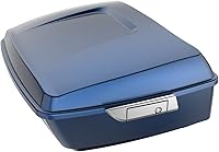 Vista 267 de Harley Tour Pack, equipaje desmontable Razor Tour Pack Maleta para Harley Touring Street Glide, Electra Glide, Road King, Road Glide Special Azul