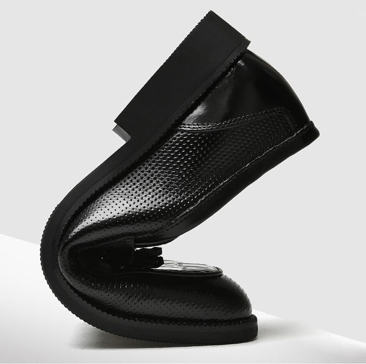 Men's Loafers & Slip-Ons Dress Shoes Non-Slip Softsole Walking Tuxedo Shoes Mens Weeding Prom Derby Shoes(Black,9)3