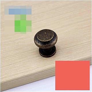 Uchwyty do szuflad, uchwyt do szuflady szafa szafa uchwyt do drzwi szuflada szafki uchwyt kuchenny do antycznego starego brązu klasyczny (kolor: średnica A2 30mm)