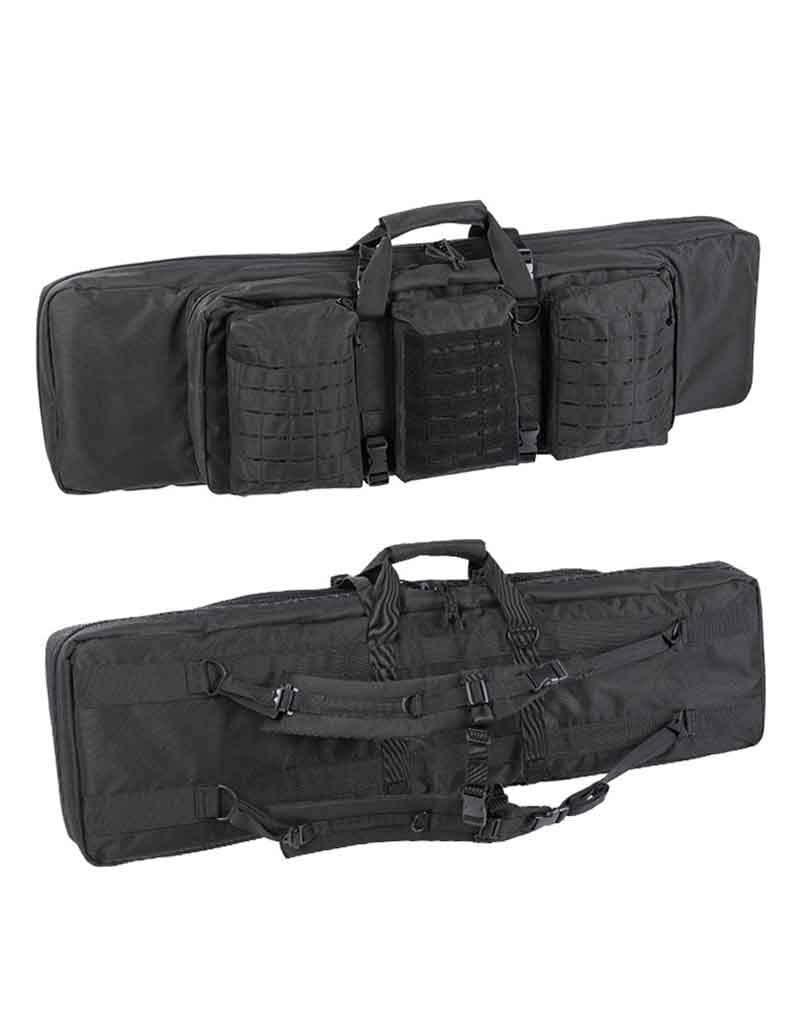 Mil-Tec Custodia per Fucile, Doppia (106 x 19 x 28,5 cm/Nero)
