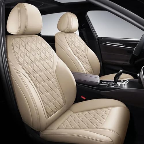 Housses de siège voiture cuir personnalisée Chrysler PT Cruiser beige