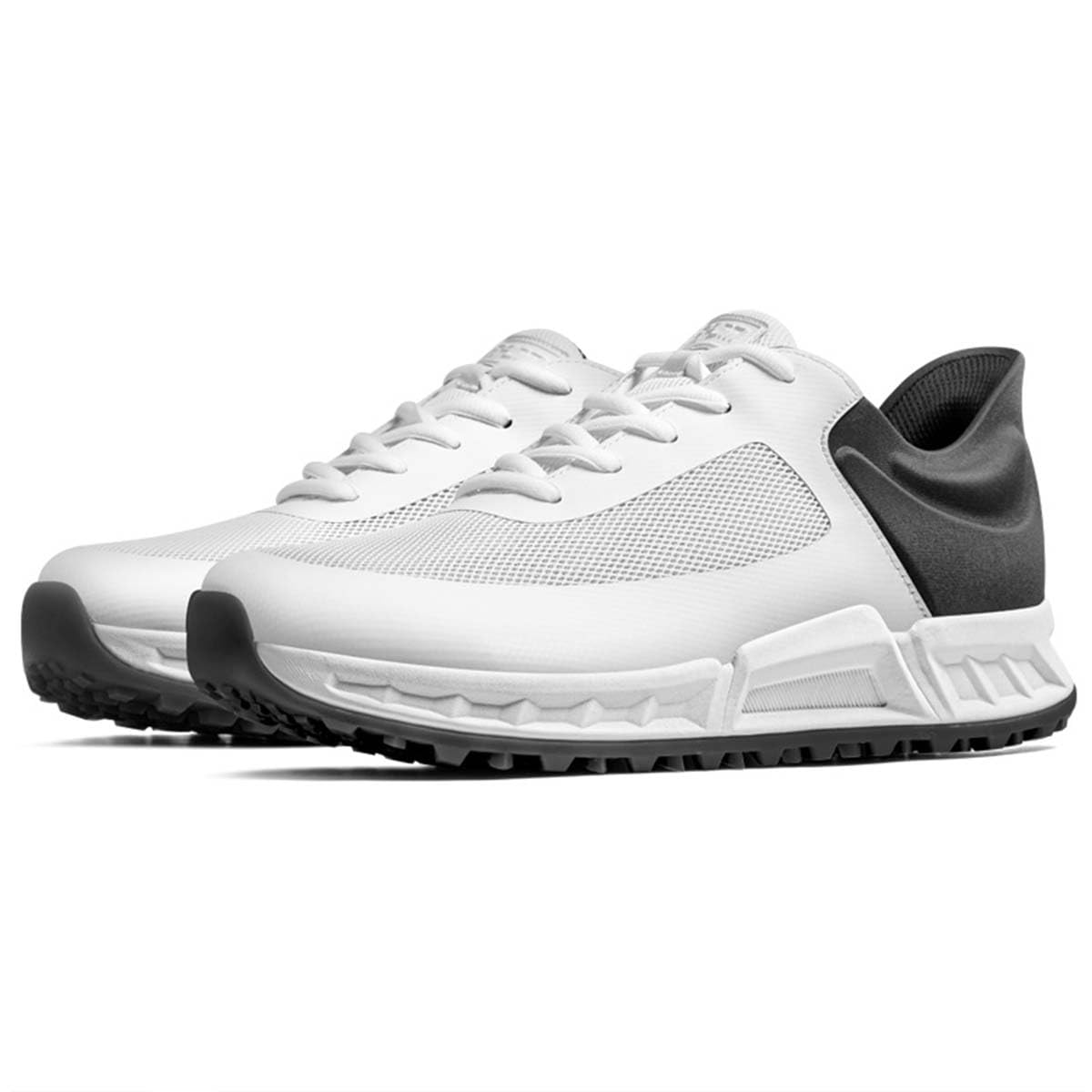 Zapatos de Golf para Hombre Impermeables con Cordones