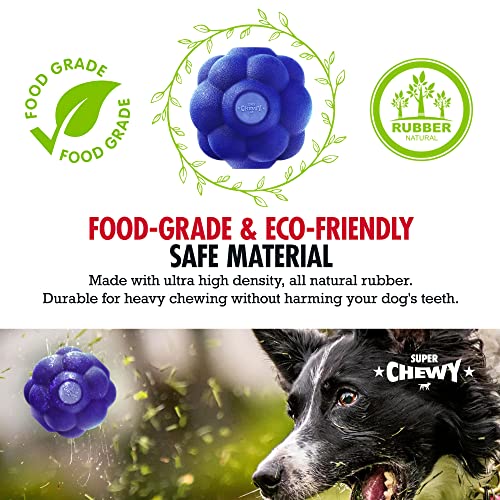SuperChewy Tough Tumbler Ball Toy Strong Natural Rubber | Smear Treats Inside to Excite Dogs | Ultra Durable Chewing Toy for Aggressive Chewers | for All Breeds SuperChewy Tough Tumbler Ball Toy Strong Natural Rubber | Smear Treats Inside to Excite Dogs | Ultra Durable Chewing Toy for Aggressive Chewers | for All Breeds