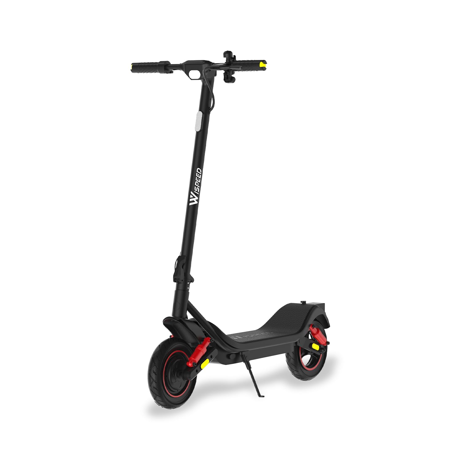 Wispeed - Airo V13 - Trottinette Électrique Adulte 10’’ - Autonomie 50 km - Moteur 400W (700W Max) - 25 km/h - Frein à Disque - IP65 - Écran LED - Clignotants - Double Suspensions
