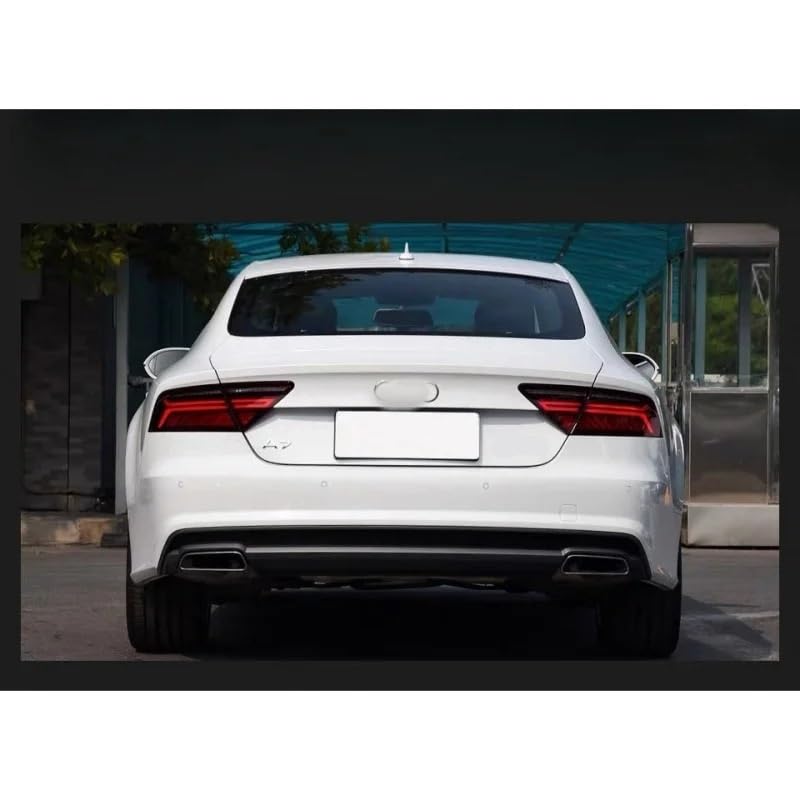 Lampa tylna zespolona Pasuje do Audi A7 2012-2018 Zestawy tylnych świateł zmodyfikowane za pomocą diod LED płynącego światła skrętu tylnej lampy tylnej