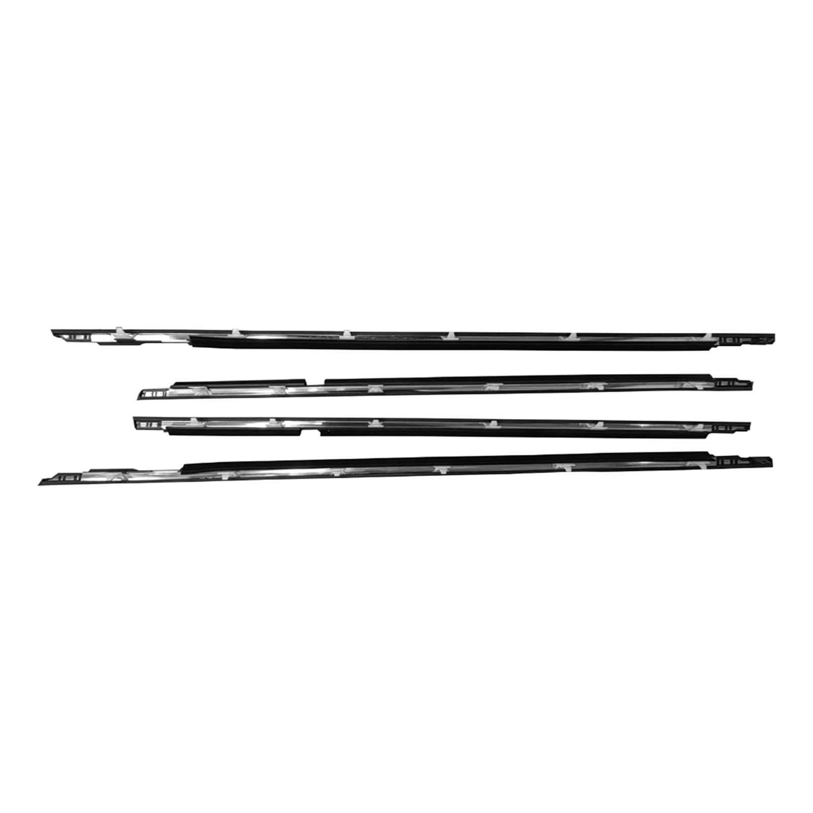 Spamfafghq One Color 75710-60021 For Toyota For Land For Cruiser Lc80 Fzj80 Lx450 1990-1998 Window Side Door Outer Weatherstrips
