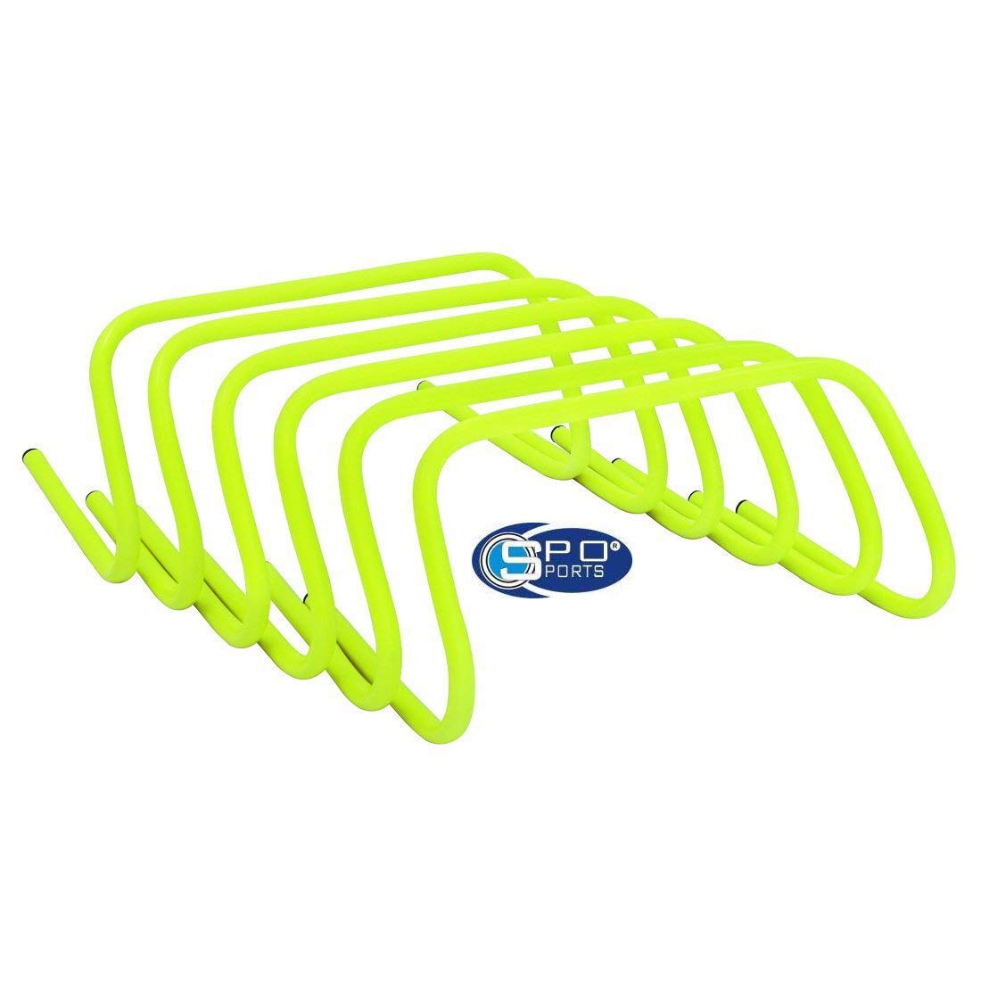 Ospo® Hurdles Agility Hurdles for|Football|Home Gym|All Sports|Fitness|Exercise|Jumping|Hurdles for Training|Hurdles 6 inch|Hurdles for Children|