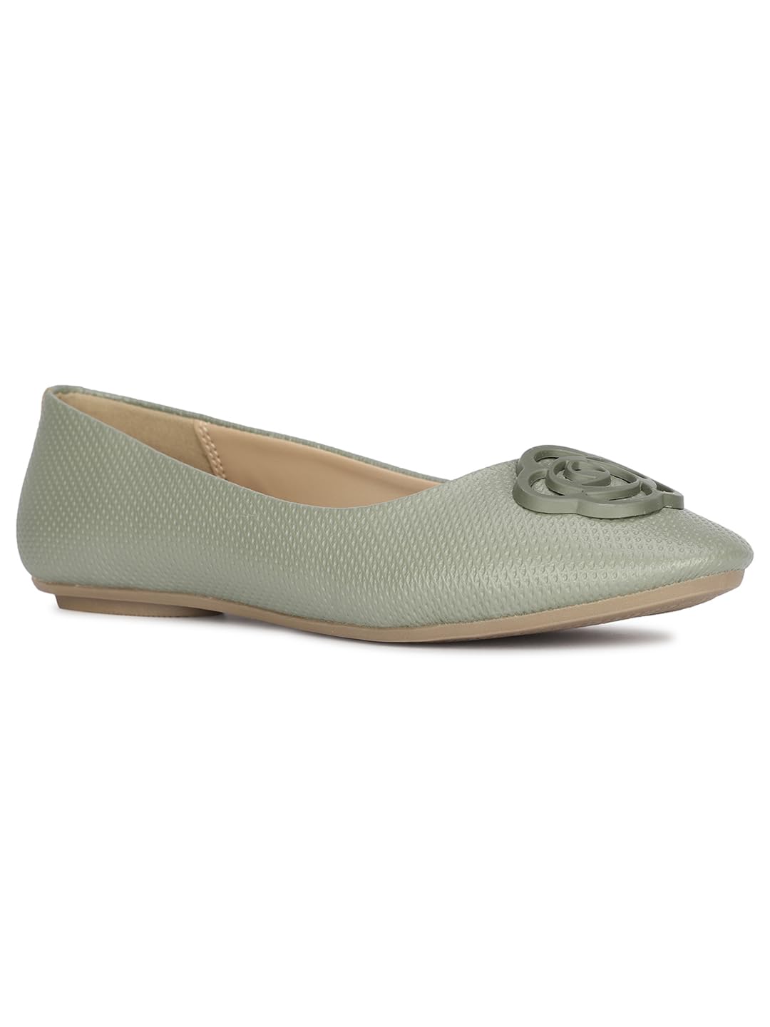 Bata Kathleen Ballerina Womens Casual Ballerina in Green (B0CR37KHRH) Amazon Price History, Amazon Price Tracker