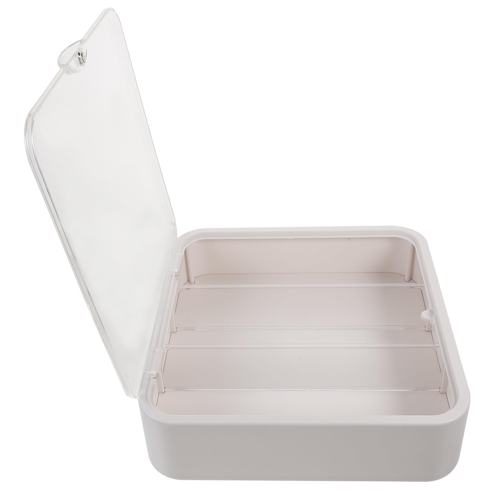 Zerodeko Espositore Mini per Figurine, Box da Parete Magnetico Bianco