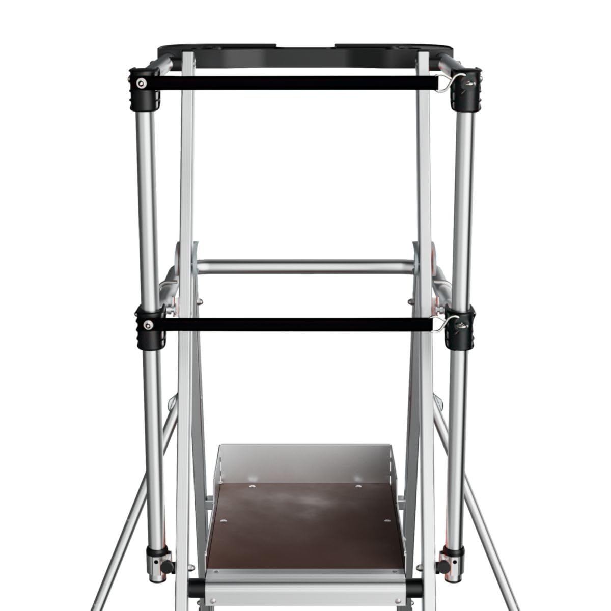 Plateforme Raptor 3 marches garde corps sangles Tubesca