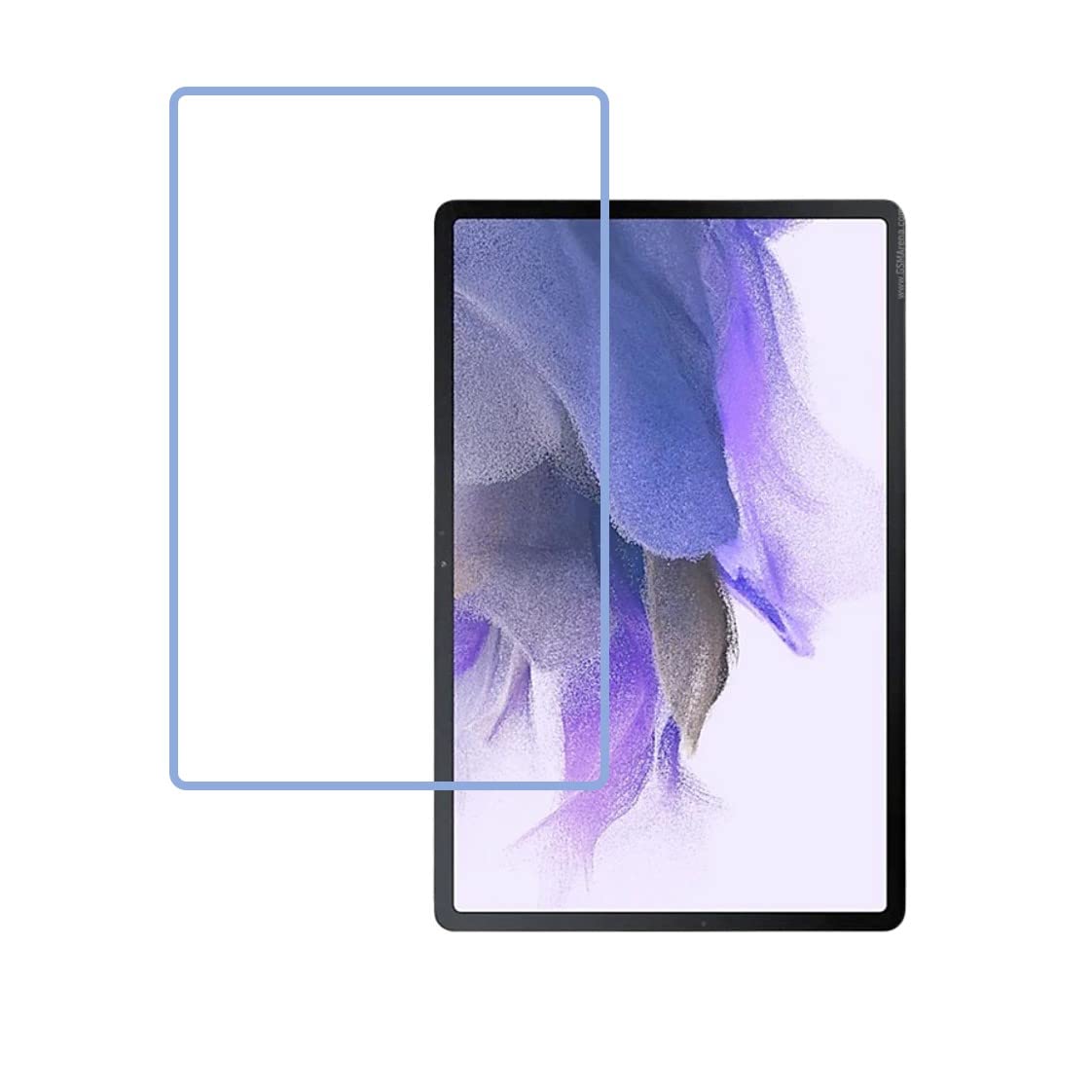 DVTECH� 9H Flexible Unbreakable Scratch resistance Tablet Screen protector for Samsung Galaxy Tab S7 FE (Not a Tempered glass) (B0BCKMYY6C) Amazon Price History, Amazon Price Tracker