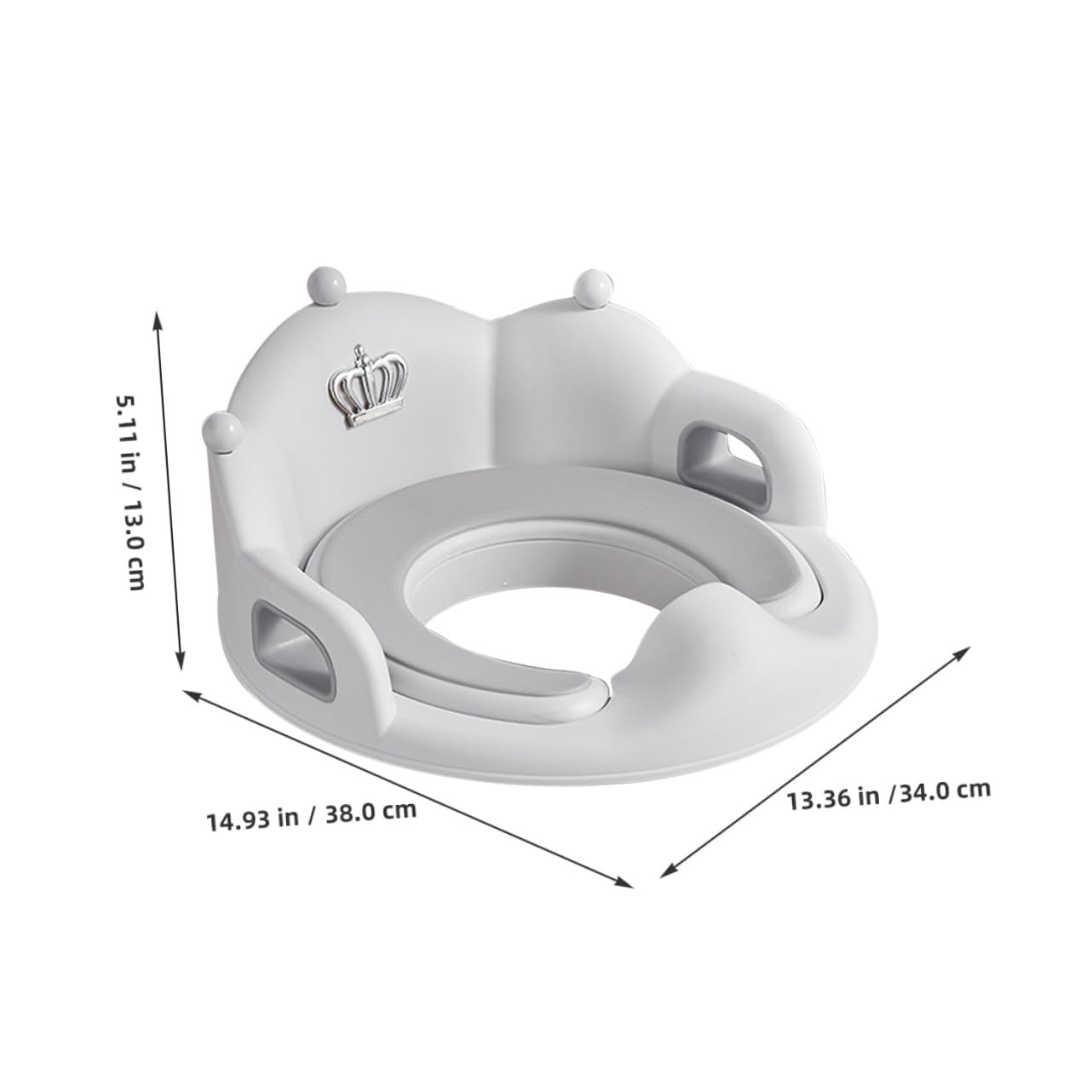Suave Inodoro Niños Asiento Cojín Pequeños para Pp y Antideslizante, Material Desmontable, Cómodo Entrenamiento para Ir Baño para Uso Doméstico