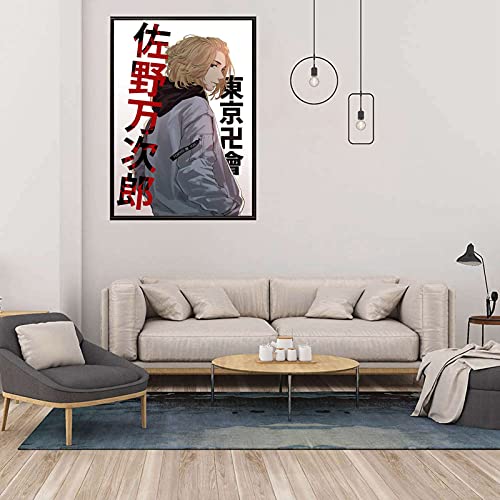 AKlamater Tokyo Revengers Posters, Anime Tokyo Revengers Alle Leden Schilderen Papier Kunst Posters voor Woonkamer… - Afbeelding 7