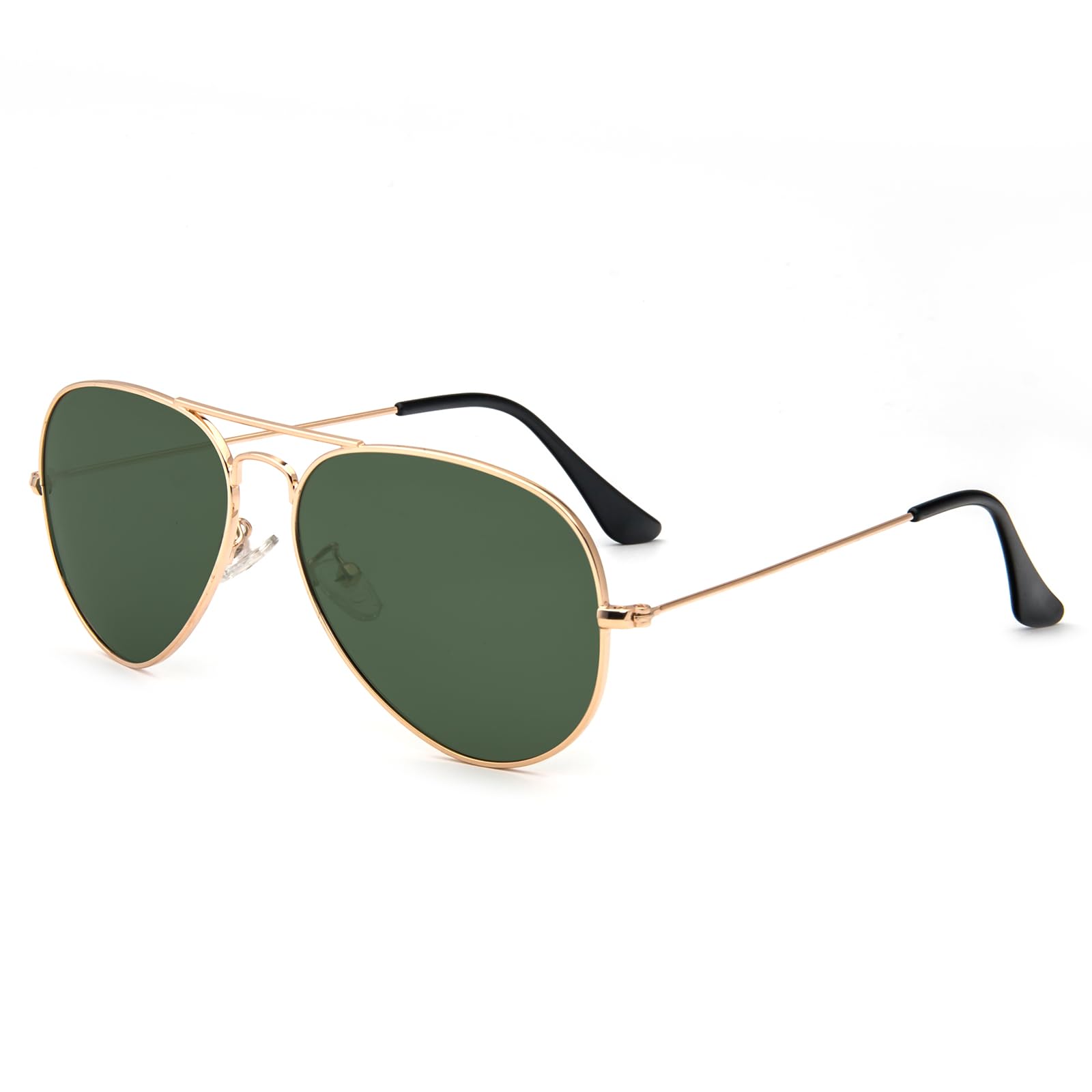 MMOWW Gafas de Sol Polarizadas de Moda Metálicas Clásico Retro para Mujeres y Hombres, con Protección UV400 Ideal Para Conducir, Pescar, Hacer Senderismo y Viajar