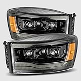 AlphaRex PRO-Series Alpha-Black For 2006-2008 Dodge Ram 1500/2006-2009 Dodge Ram 2500/3500...