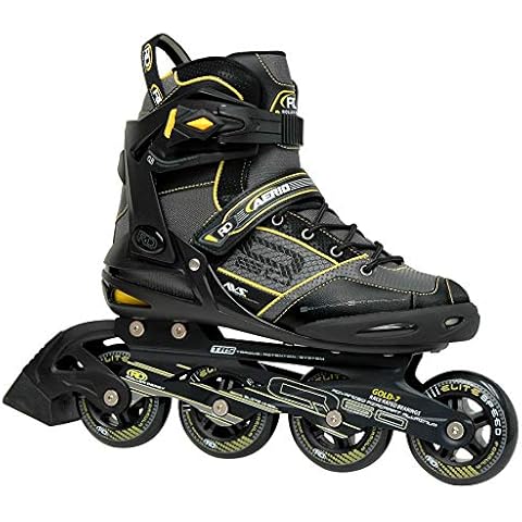 Roller Derby Aerio Q-60 Inline Skates Black/Yellow Cover