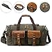 Canvas Duffle Bag Overnight Bags for Men Weekend Travel Duffel Weekender Bags...