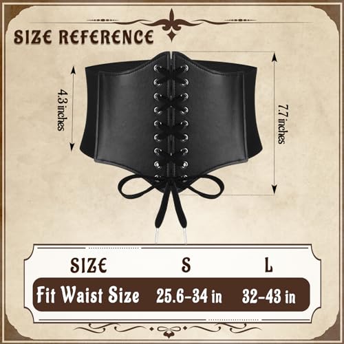 Women Renaissance Corset Belt Pouch Halloween Medieval Renaissance Costume Accessories2