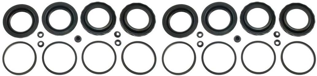 Rear Disc Brake Caliper Repair Kit - 2 Set Caliper Rebuild Kit Replacement Brake Caliper Repair Kit ZGYWAutoParts for Volkswagen Touareg 3.0L 2009 2010, for Volkswagen Touareg 3.2L 2006 2007