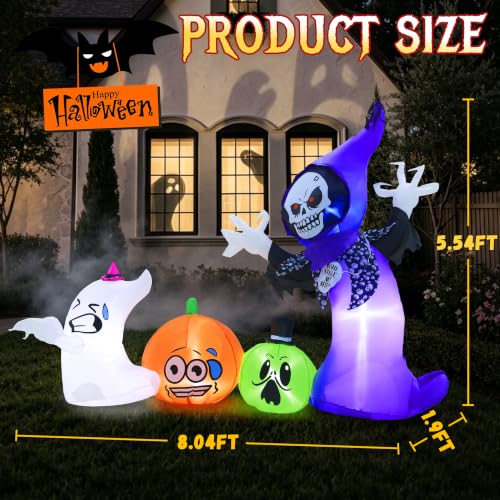 8FT Long Halloween Inflatables - image 2